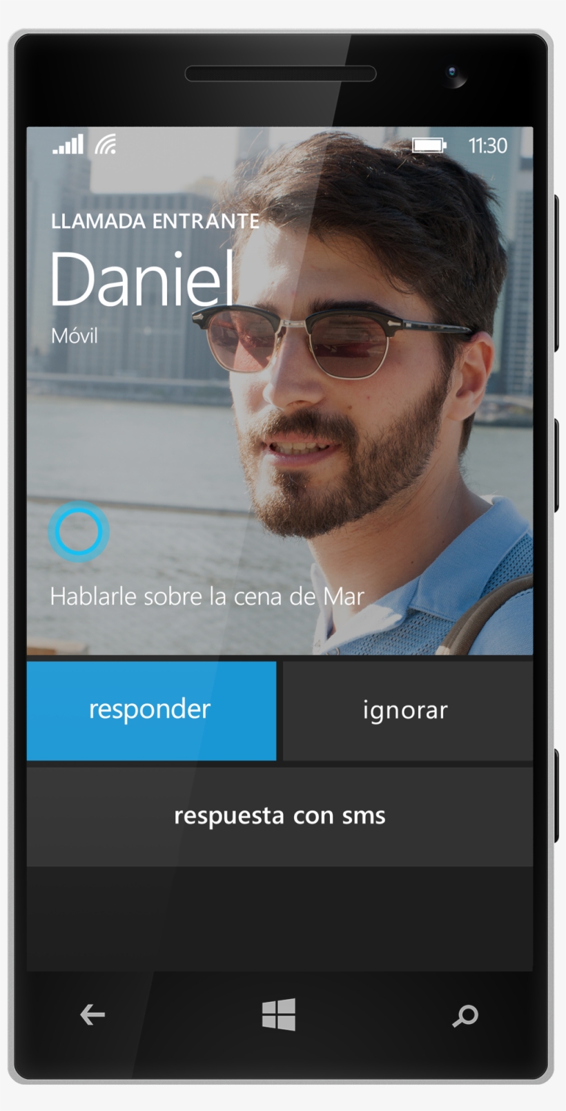 Cortana Reminder02 Es-es - Telephone Call, transparent png #1901426