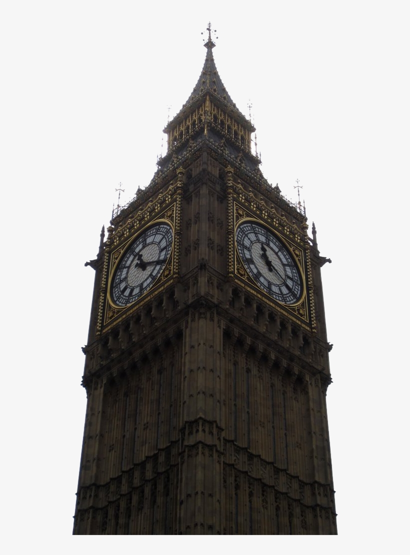 London Clock Tower Png Pic - Big Ben, transparent png #1901639