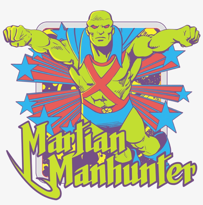 Dc Comics Manhunter Stars Men's Long Sleeve T-shirt - Dc Comics Custom Manhunter Stars Premium Ultra-soft, transparent png #1901801