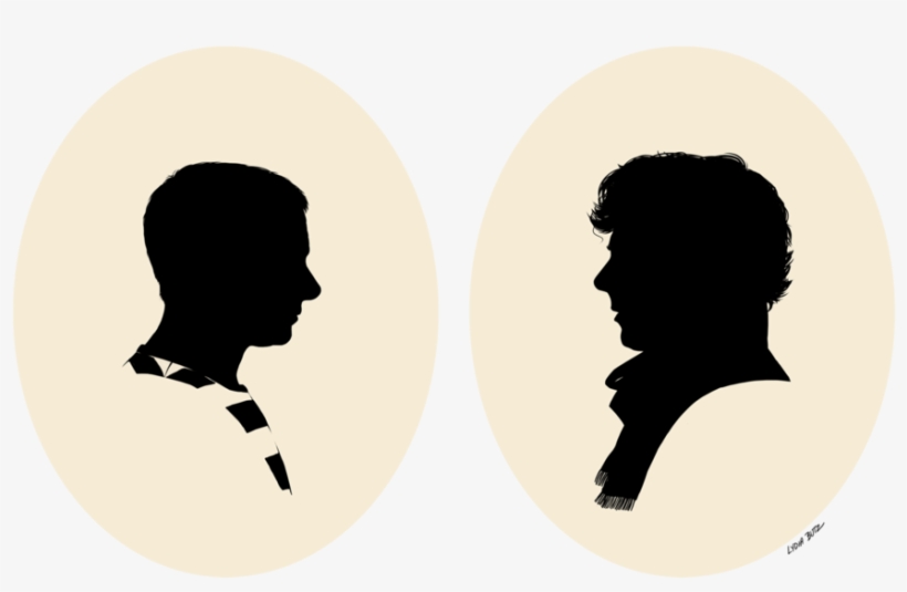 Silhouette Of Sherlock Holmes At Getdrawings - Bbc Sherlock Silhouette, transparent png #1901825