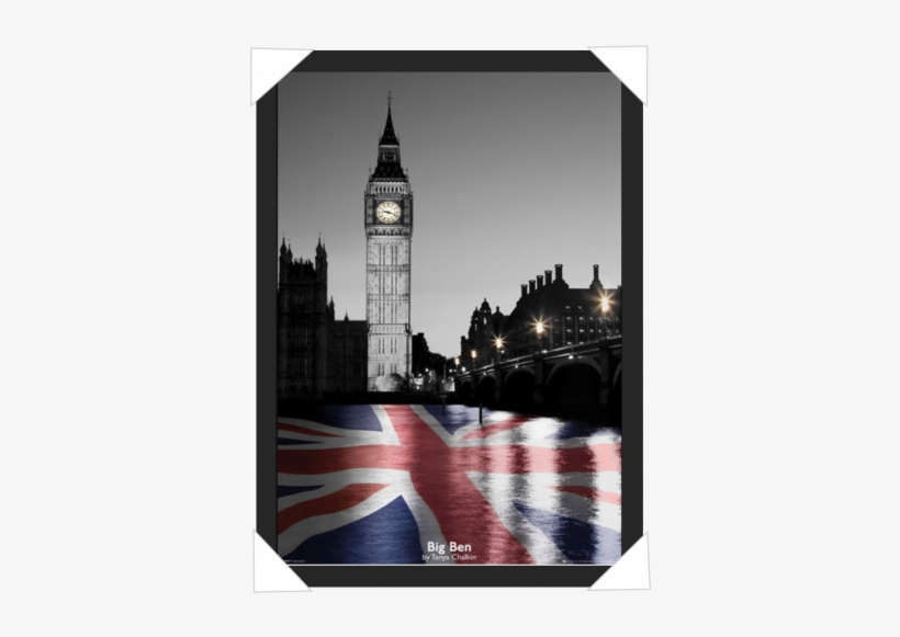 #471 - Poster Big Ben London, transparent png #1901977