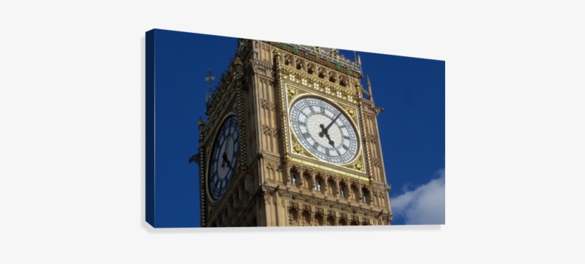 Big Ben Canvas Print - Big Ben, transparent png #1902000