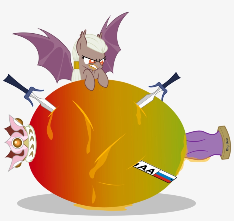 Black And White Stock King Clipground Carnelian Vs - Bat Pony And Mangoes, transparent png #1902057