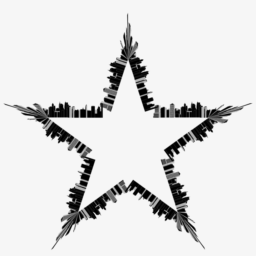 This Free Icons Png Design Of Cityscape Skyline Star, transparent png #1902547