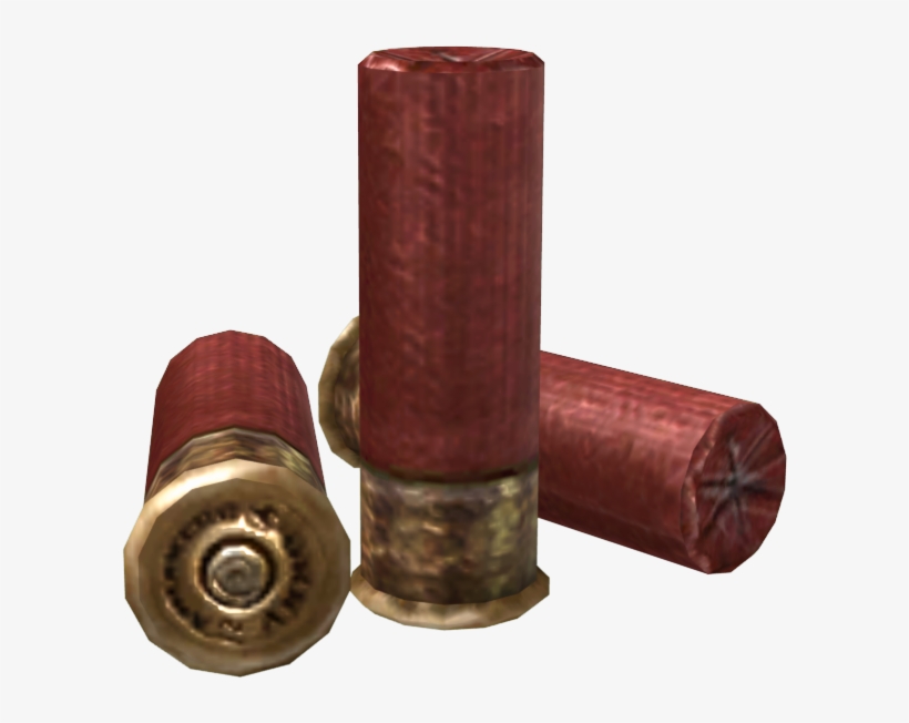 Fnv 20 Gauge Shotgun Shell Round - Shotgun Shell Icon Png, transparent png #1902639