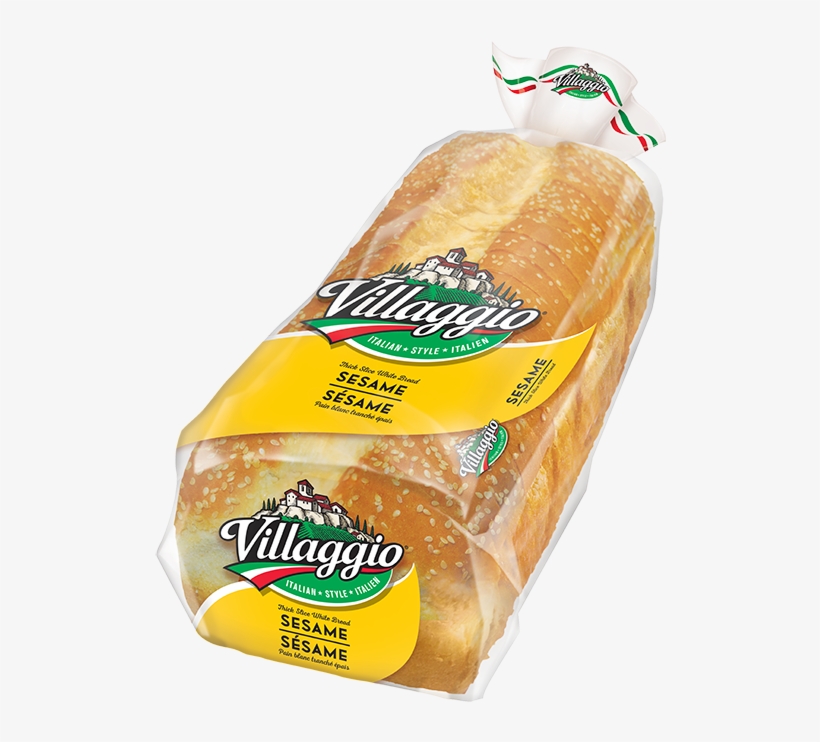Villaggio® 100% Whole Wheat Thick Sliced Italian Style - Bread Brands In Canada, transparent png #1902830
