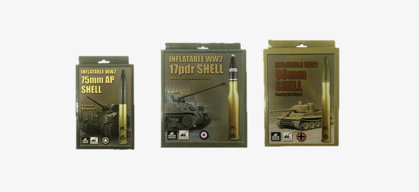 Inflatable Ww2 Shell Multi-pack - Inflatable Wwii 17pdr Shell New, transparent png #1902854
