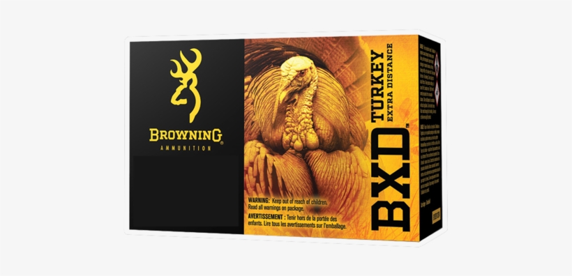 Browning Ammo B193912035 Bxd Extra Distance Turkey - Browning Bxd Turkey, transparent png #1903103