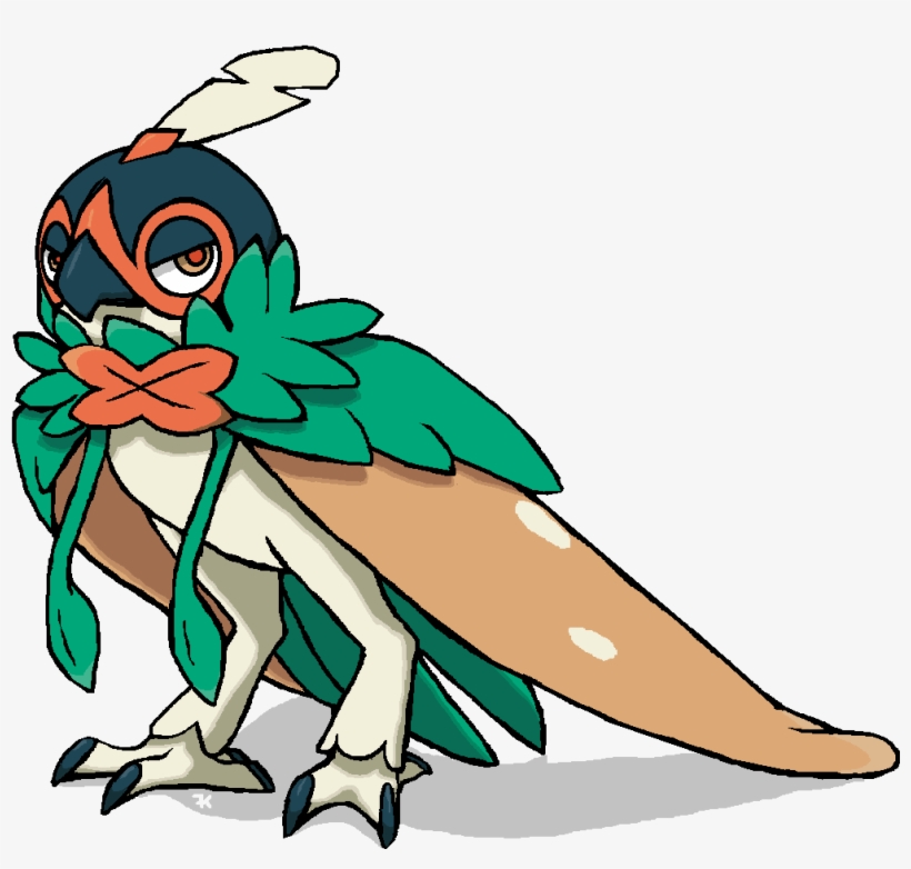 I Pondered What Decidueye Looked Like With Its Hood - Pokemon Decidueye, transparent png #1903450
