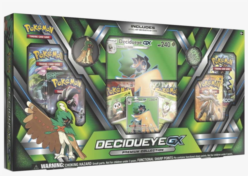 Decidueye Gx Premium Collection - Pokemon Tcg Decidueye Gx Premium Collection Box, transparent png #1903902