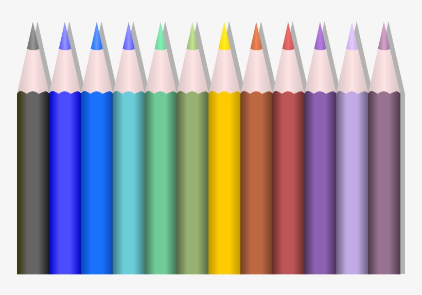 How To Set Use Coloured Pencils Clipart, transparent png #1903990