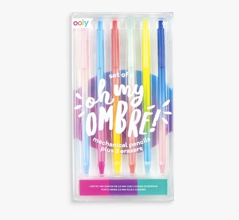 Oh My Ombre Mechanical Pencils And Erasers - Mechanical Pencils, transparent png #1904098