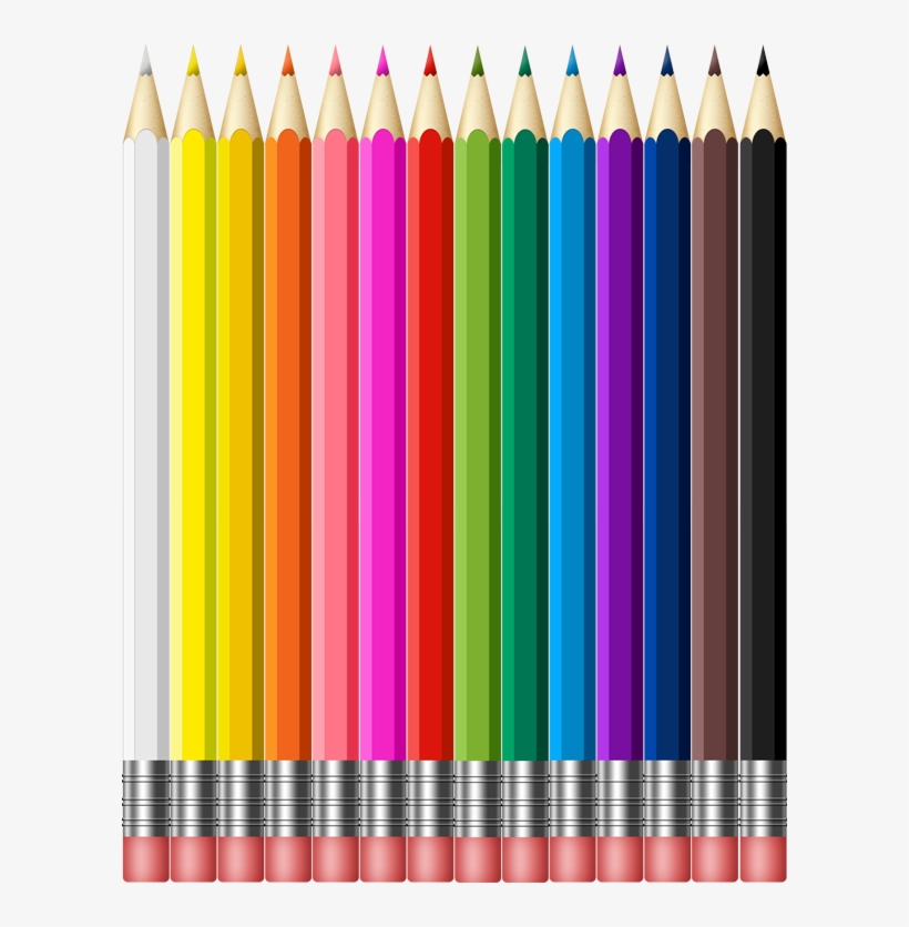 Preview Of Color Pencils Graphic - Color Pencils Png, transparent png #1904157