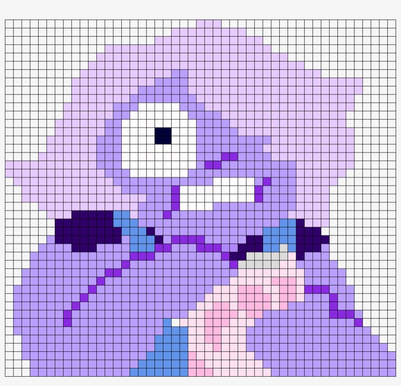 Amethyst Steven Universe Perler Bead Pattern / Bead - Amethyst Steven Universe Pixel Art, transparent png #1904186