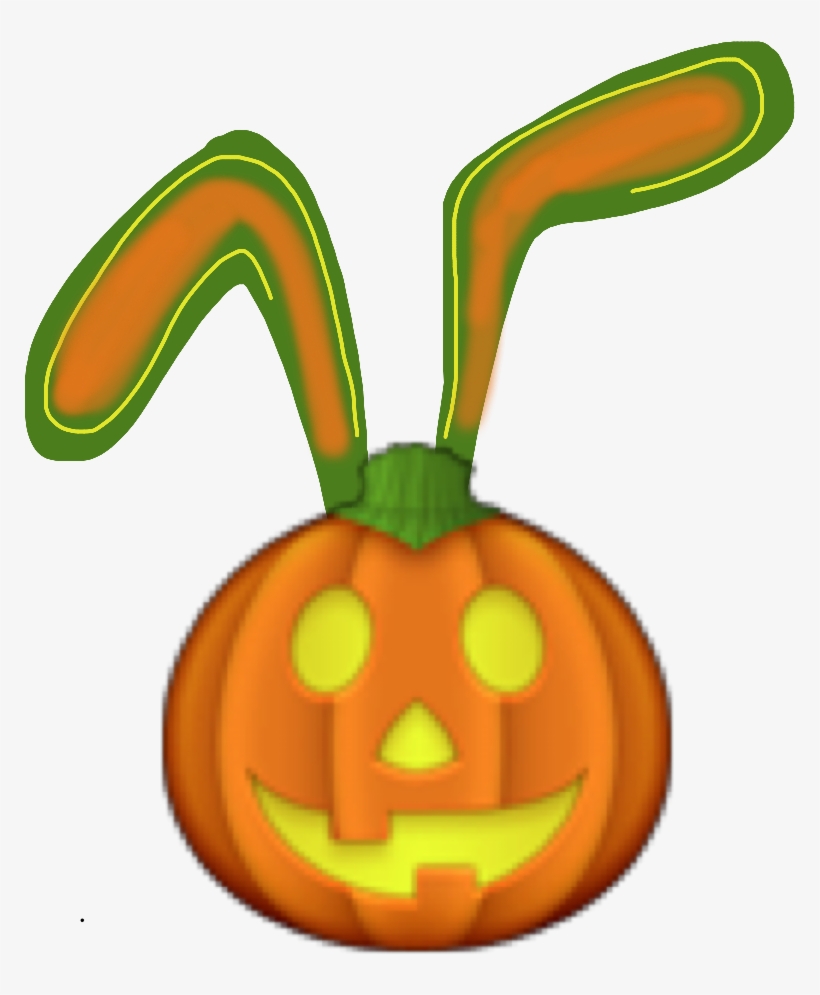 Ftestickers Bunnyear Emoji Bunnyearemojifreetoedit - Halloween Emojis, transparent png #1904257