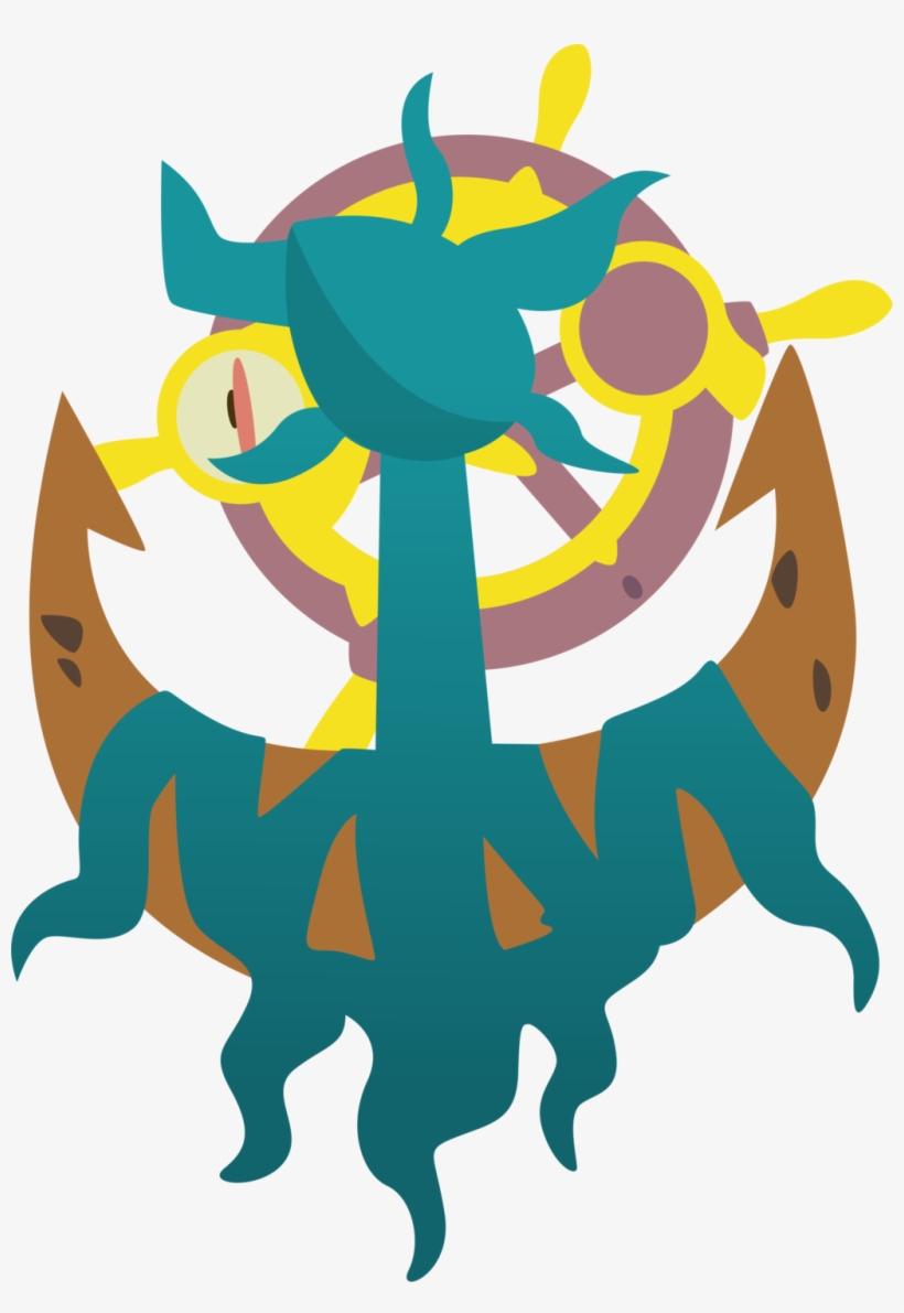 184 Kb Png - Dhelmise Pokemon, transparent png #1904367