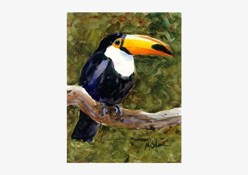 Auction - Caroline's Treasures Bird - Toucan Flag Garden Size, transparent png #1904612