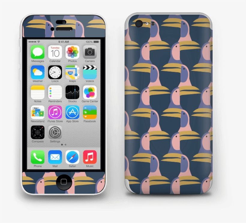 Toucans - Skech Slim Cover For Iphone 5c - Clear, transparent png #1904756