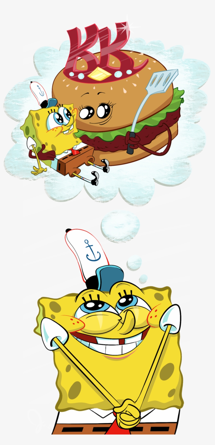 The Krusty Krab Patty Queen By Jani-lee On Deviantart, transparent png #1904879
