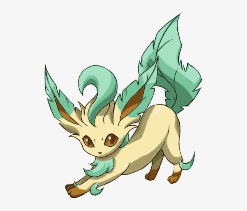 Free Icons Png - Pokemon Leafeon Png, transparent png #1904882