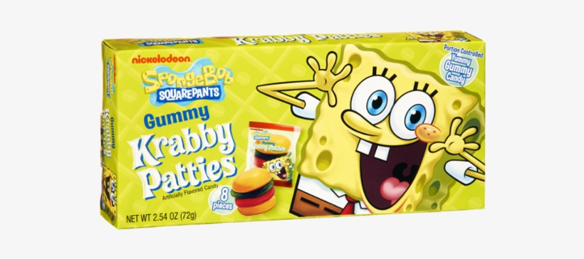 Spongebob Squarepants Gummy Krabby Patties Candy, transparent png #1904910