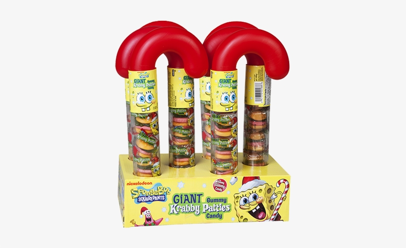The Candy Lab - Nickelodeon Spongebob Christams Bundle Of 2 Giant Candy, transparent png #1904977