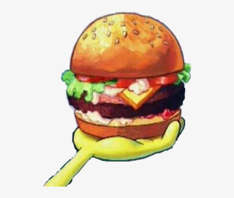 Spongebob Spongebobsquarepants Krabbypatties Krabbypatt - Spongebob Krabby Patty, transparent png #1904995