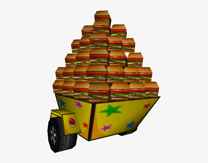 Nicktoons Racing Year Supply Of Krabby Patties - Illustration, transparent png #1905021