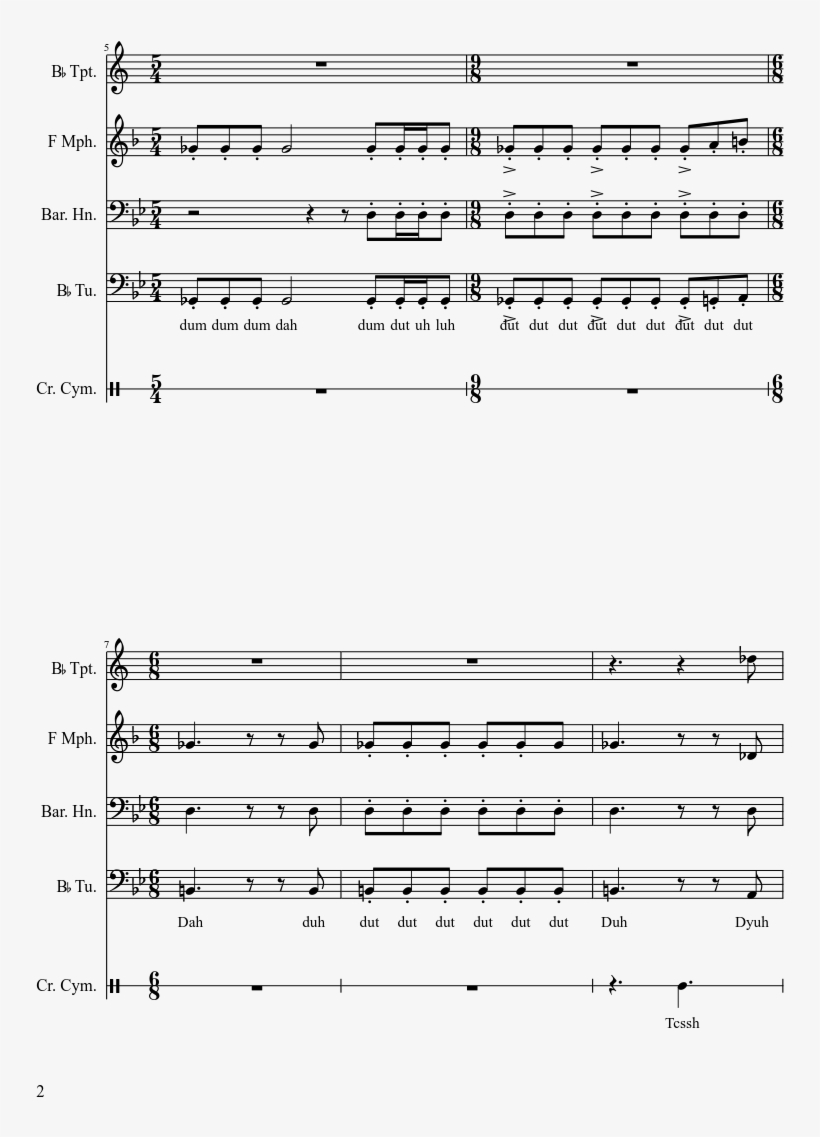 Making A Krabby Patty Sheet Music 2 Of 5 Pages - Sheet Music, transparent png #1905219