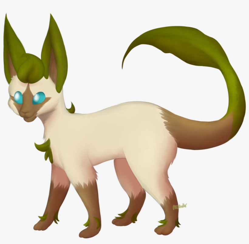 Leafeon - Cartoon, transparent png #1905220