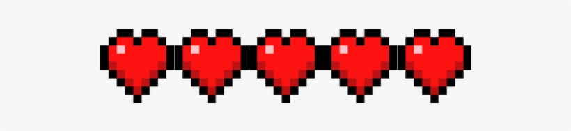Health Transparent Minecraft Banner Download - Minecraft Life Heart, transparent png #1905699