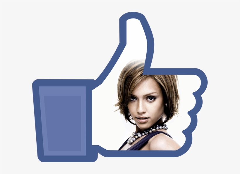 Photo Montage I Love Facebook Button Customizable Transparent - Women Synthetic Wigs Brown Mixed Blonde Capless Short, transparent png #1905794