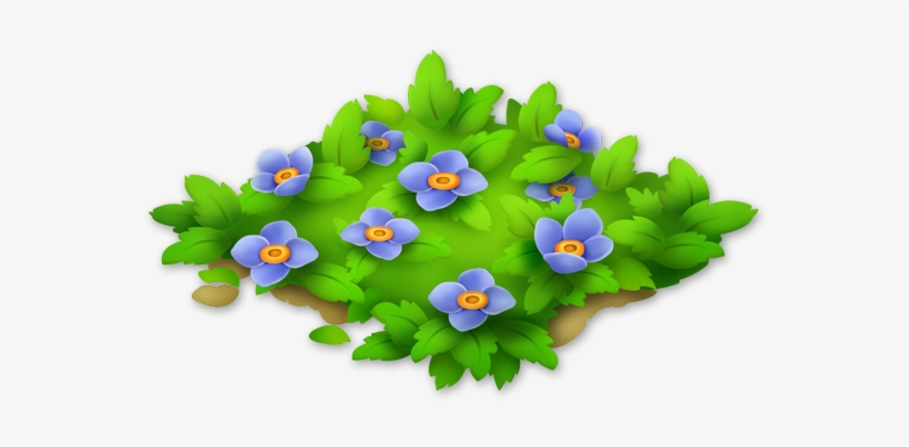 Blue Flower Path - Wiki, transparent png #1905848