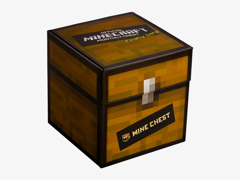 Mine Chest Is The First Official Monthly Minecraft - Minecraft Minechest Logo Png, transparent png #1906158