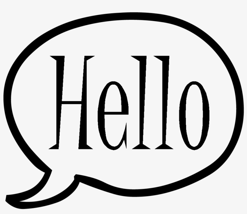 Hello Png Free Download - Hello Png, transparent png #1906182
