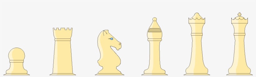Chess Pieces White - Chess, transparent png #1906306