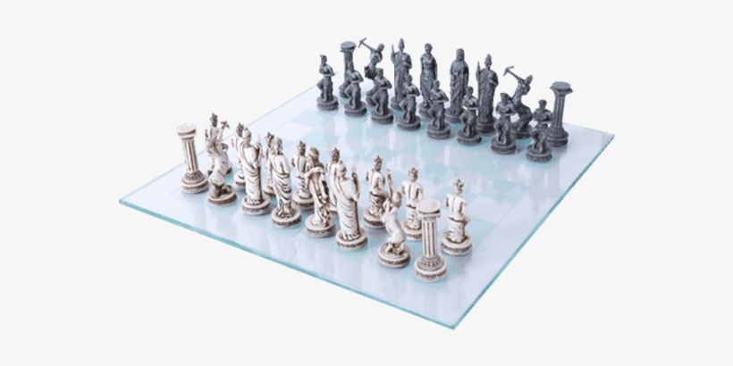 Greek Mythology Chess Set, transparent png #1906309