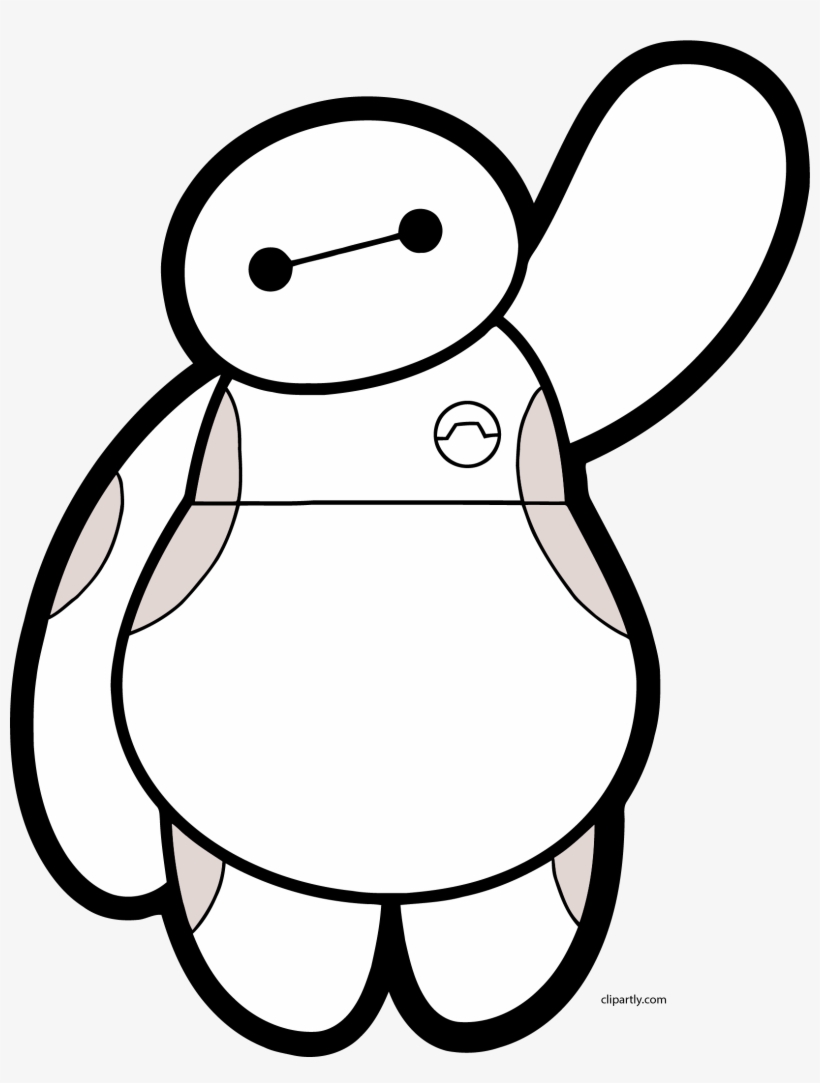 Baymax Hello Png Clipart - Baymax Waving, transparent png #1906362