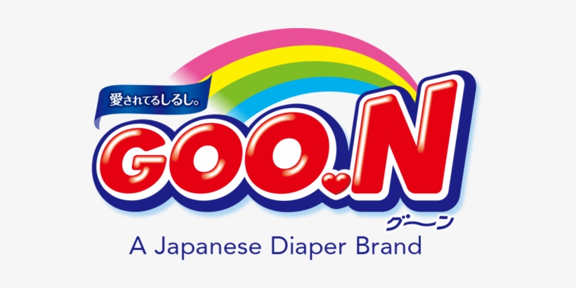 A Japanese Baby Diaper Keeps Babies Skin Dry & Protected - Goo N Logo Png, transparent png #1906422