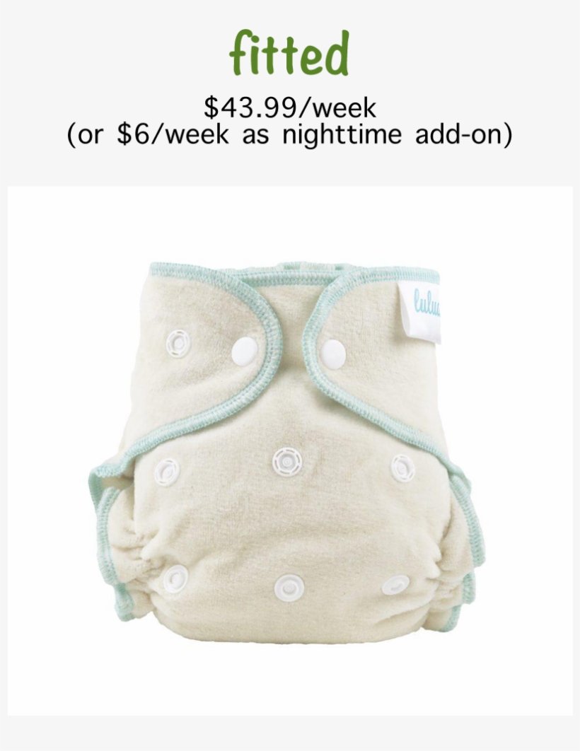 Cotton Fitted Diaper Service - Diaper, transparent png #1906478