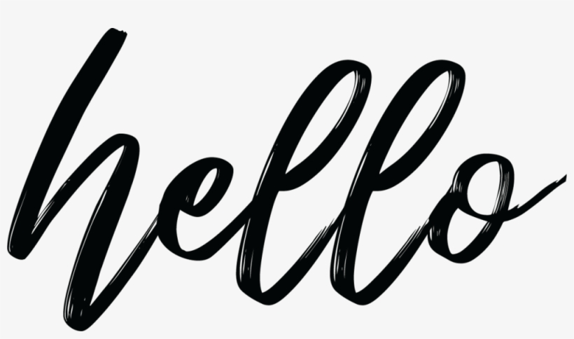 Hello - Photographer, transparent png #1906501