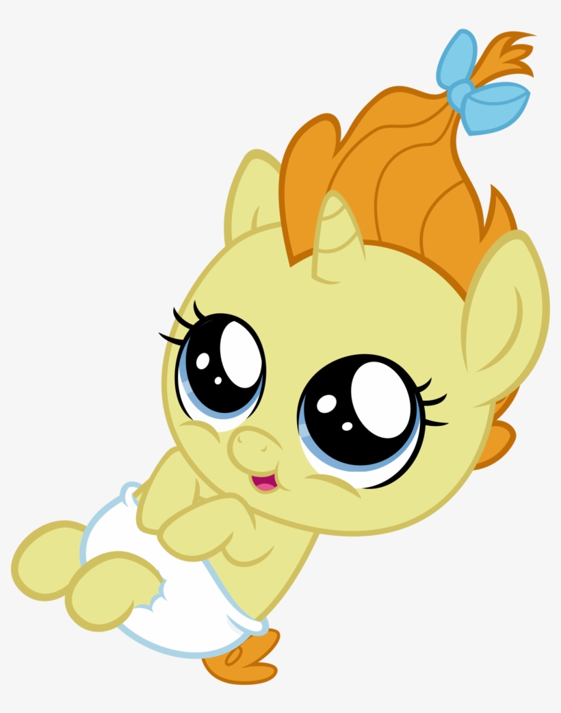 Sollace, Cute, Diaper, Foal, Pony, Pumpkin Cake - Cartoon, transparent png #1906620