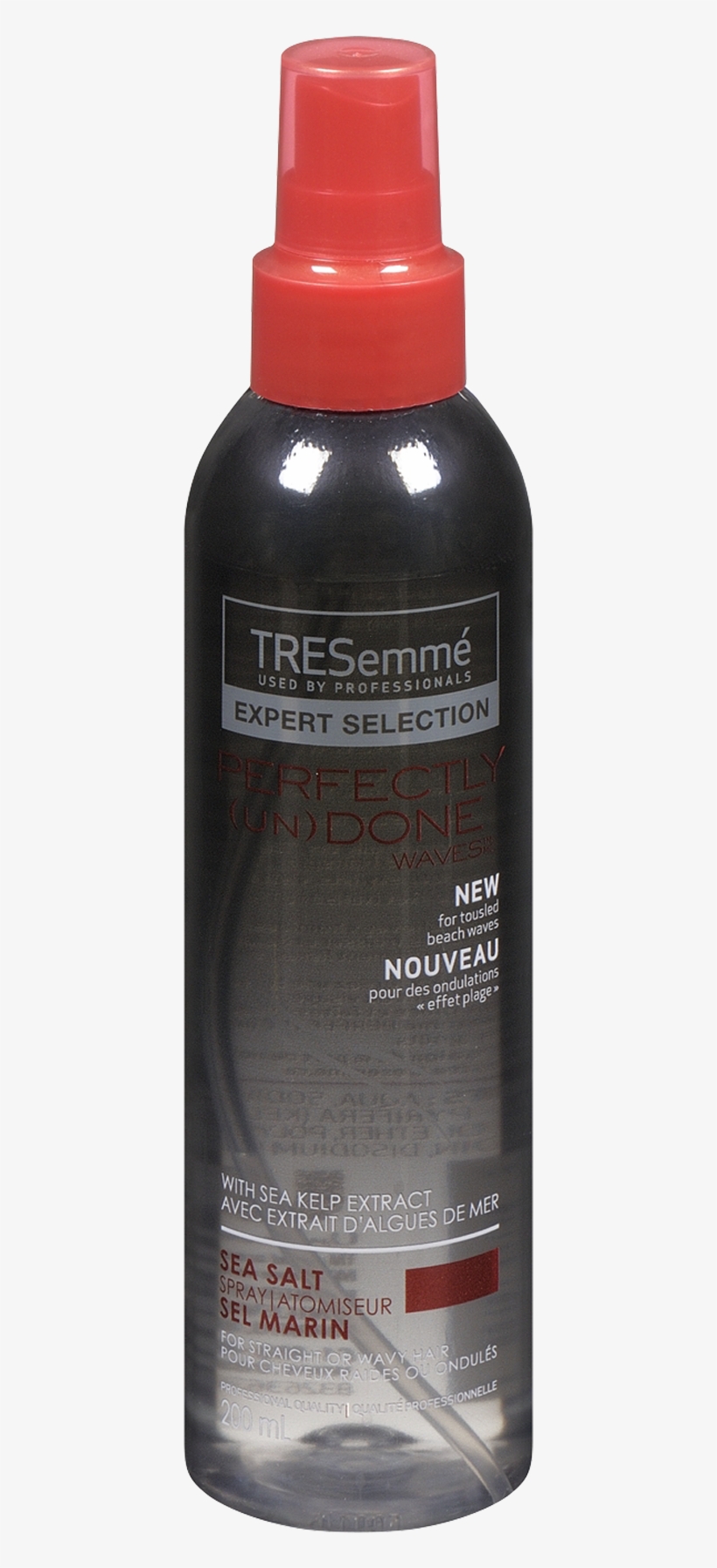 Tresemme Perfectly (un)done Sea Salt Spray, transparent png #1906723