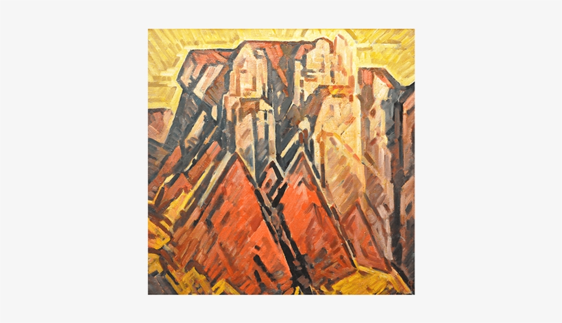 “young Man With Stereo” Oil On Canvas - Modern Art, transparent png #1906881