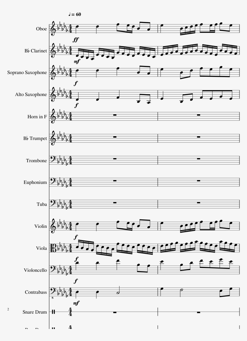 Love's Blindfold Sheet Music Composed By Andrew Kerdeman - Sheet Music, transparent png #1907328