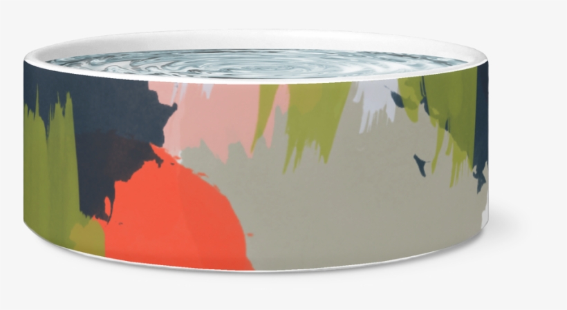 Load Image Into Gallery Viewer, Large Dog Bowl/abstract - Dog, transparent png #1907431