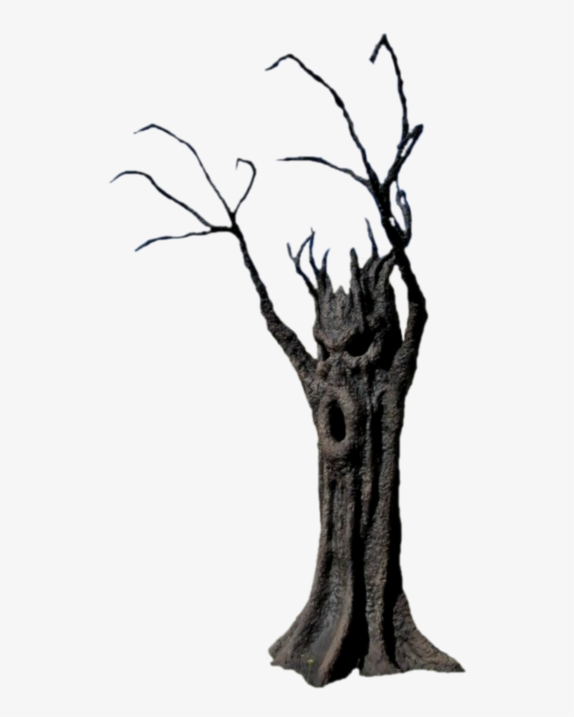 Arbol Sticker - Arboles De Terror Png, transparent png #1907531