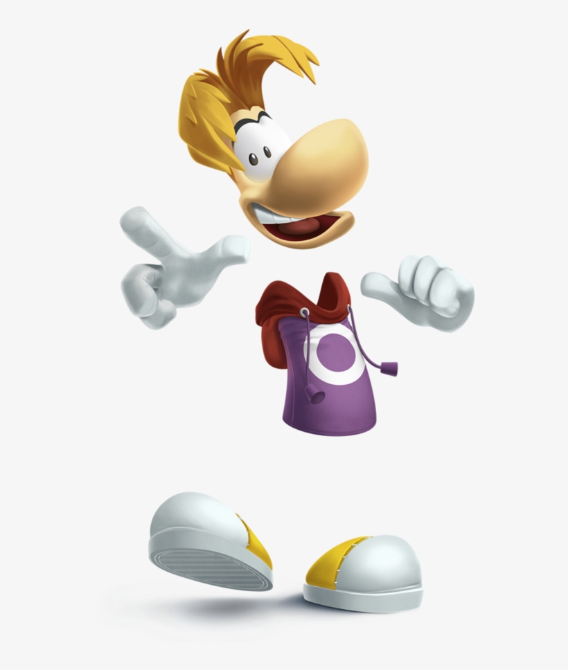 Rayman - Salty Smash Bros Memes, transparent png #1907649