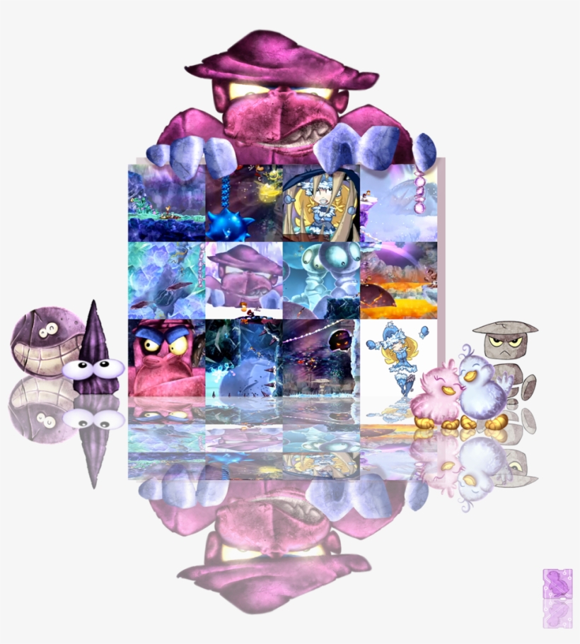 Rayman Origins Mod Compilation - Blue Mountains Rayman, transparent png #1907731