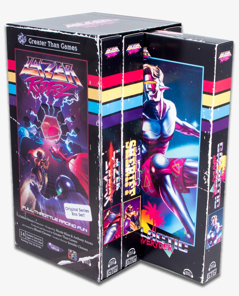 Lazer Ryderz Lazer Ryderz - Lazer Ryderz Kickstarter Board Game, The Game Steward, transparent png #1907951